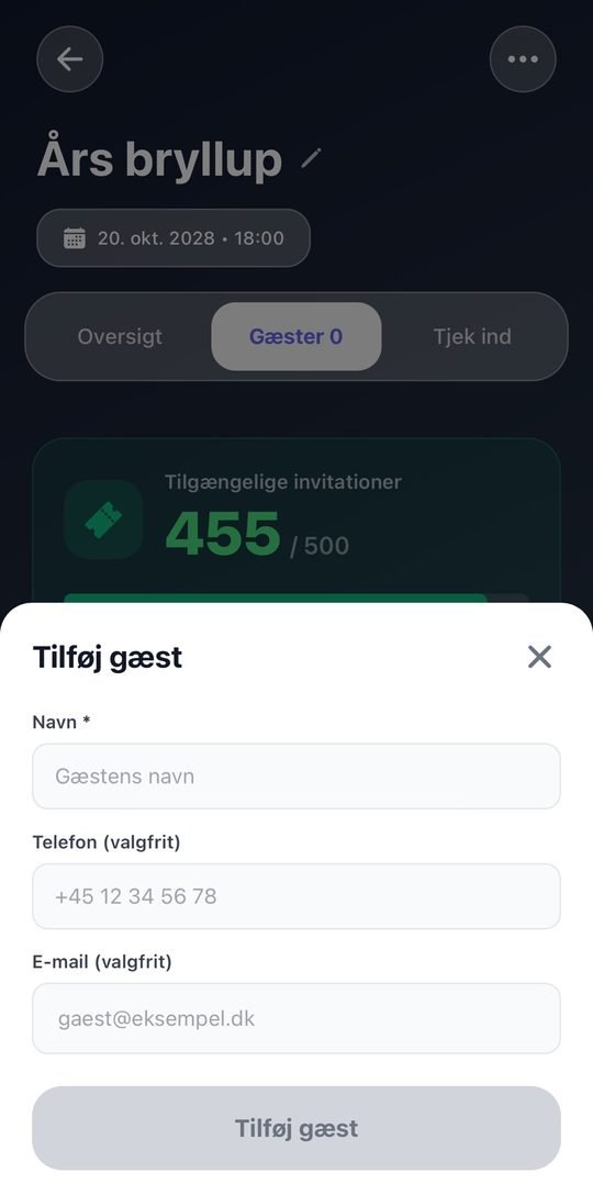 Add guest