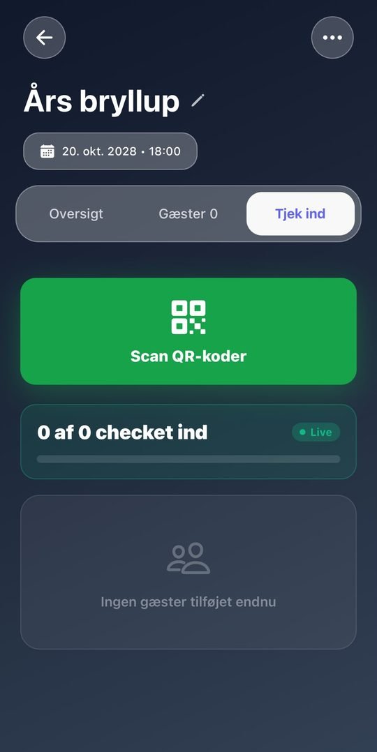 QR check-in